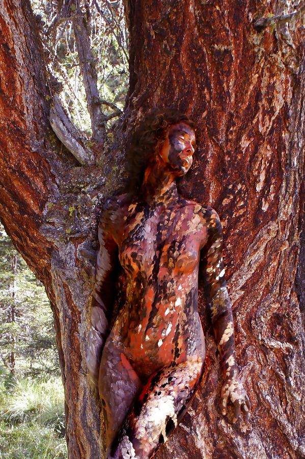 24P Body painting art....