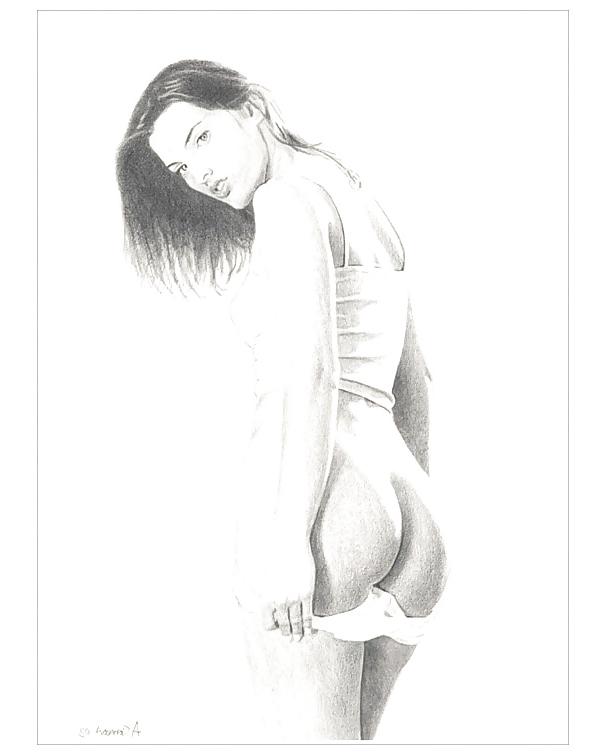 25P Pin-Up-Kunst von Adrian Johnson