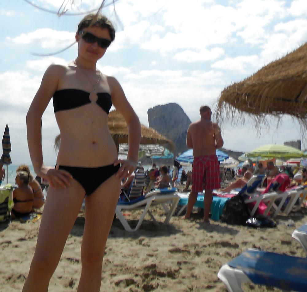 22P BITCH at the beach..
