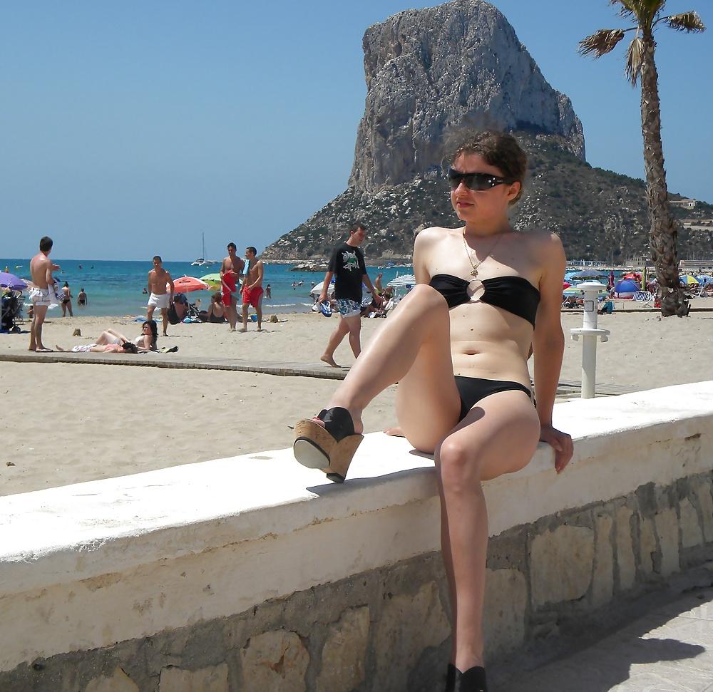 22P BITCH at the beach..