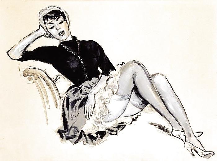 25P Various erotic art