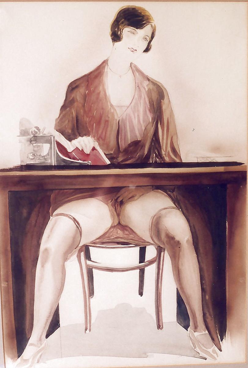 25P Various erotic art