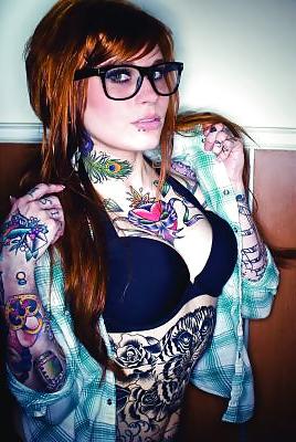 22P Inked Redhead Goddess - Mary Leigh Maxwell