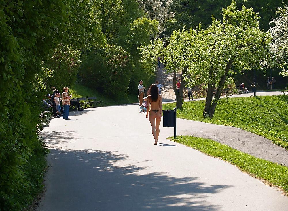 12P Wife naked and barefoot in public