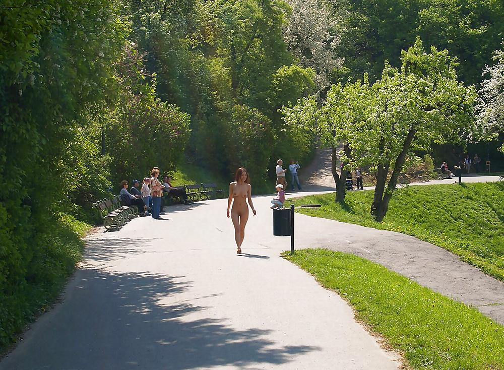 12P Wife naked and barefoot in public