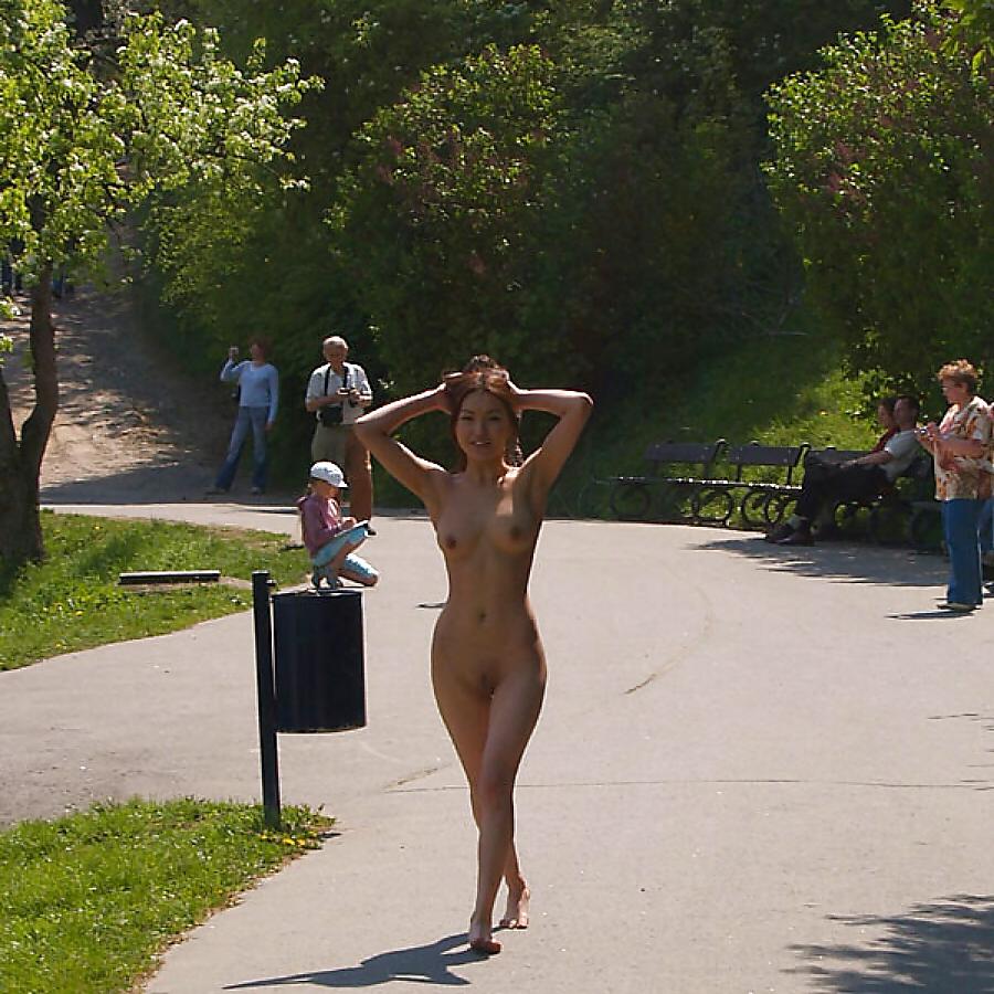 12P Wife naked and barefoot in public
