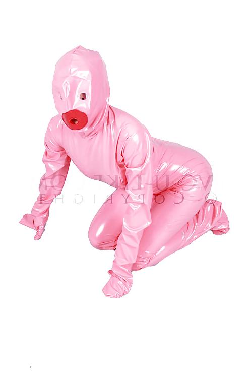19P Male & Female PVC-U-Like PVC Plastic Dolly Outfit.  
