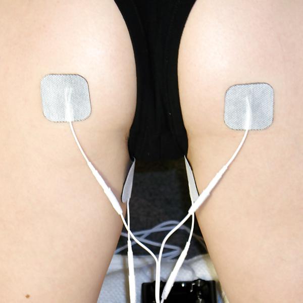 19P Amateur female electrostimulation. Estim. E-stim - 3. 