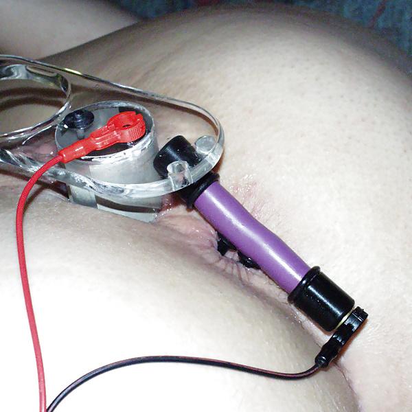 19P Amateur female electrostimulation. Estim. E-stim - 3. 