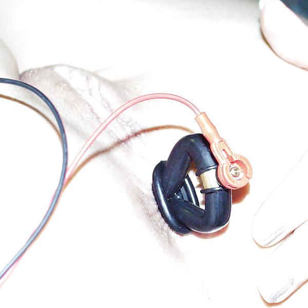 19P Amateur female electrostimulation. Estim. E-stim - 3. 