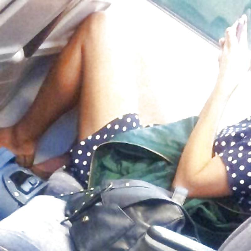 8P Sexy Young Teen On The Train