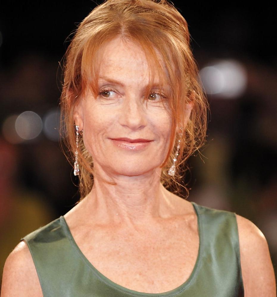 25P Isabelle Huppert-Redhead Goddess