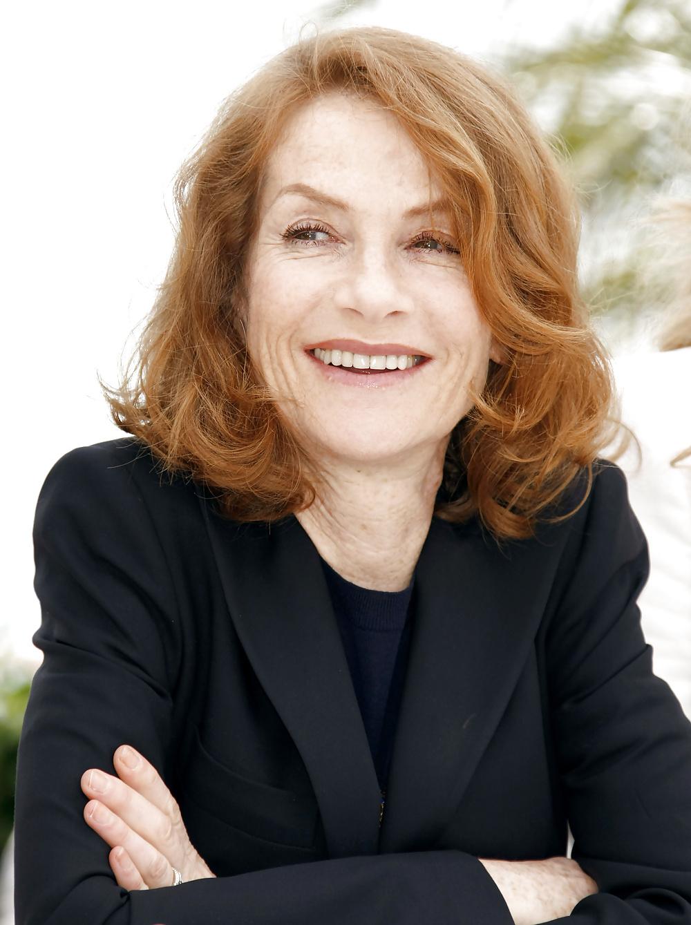 25P Isabelle Huppert-Redhead Goddess