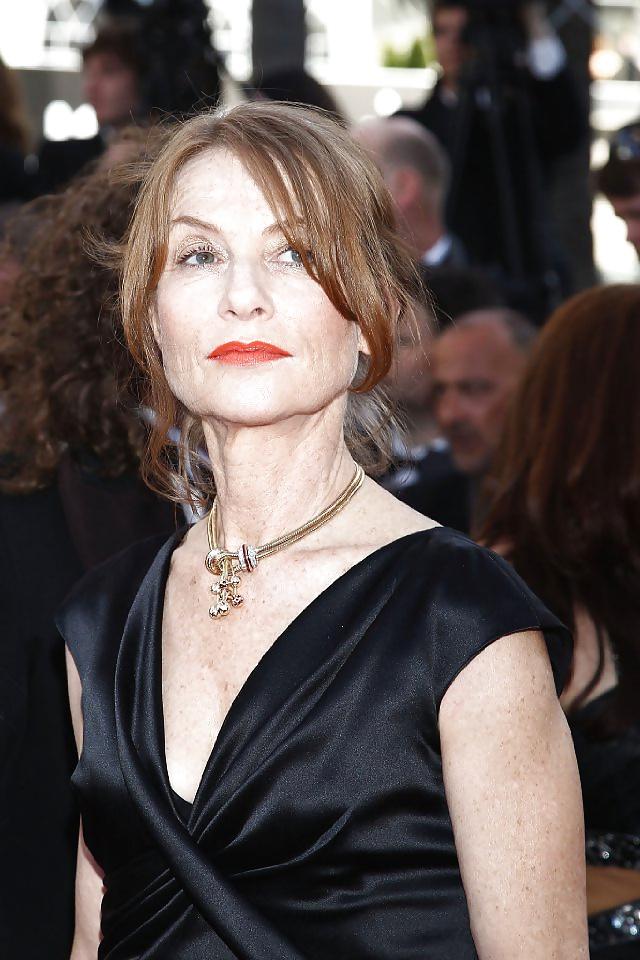 25P Isabelle Huppert-Redhead Goddess