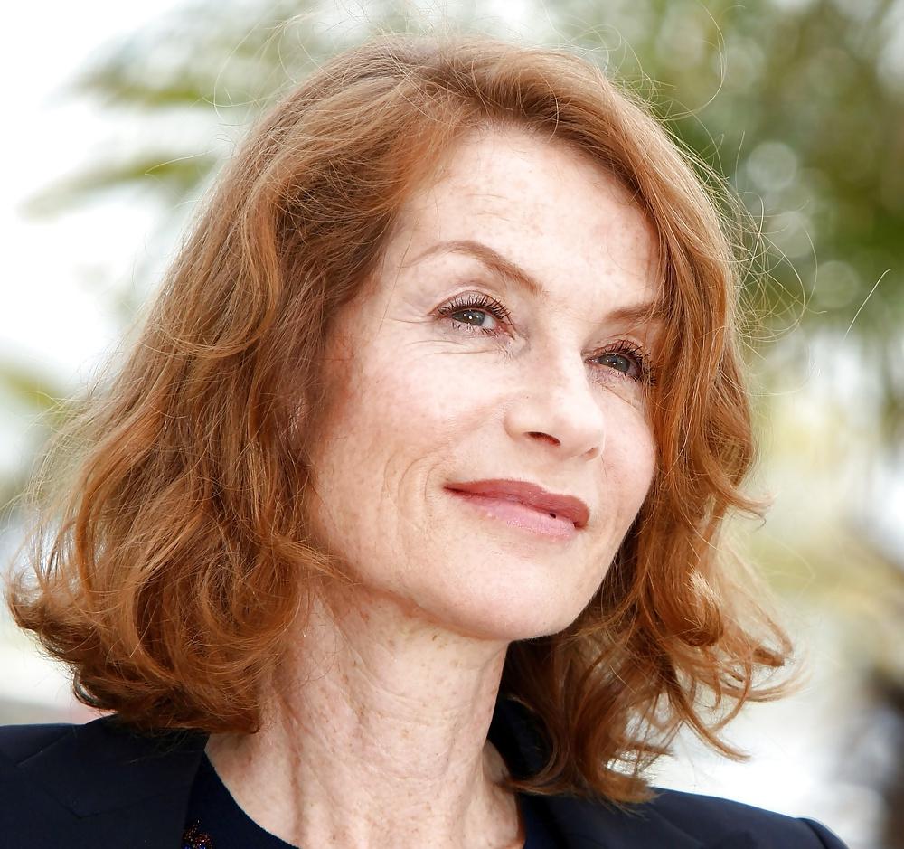 25P Isabelle Huppert-Redhead Goddess