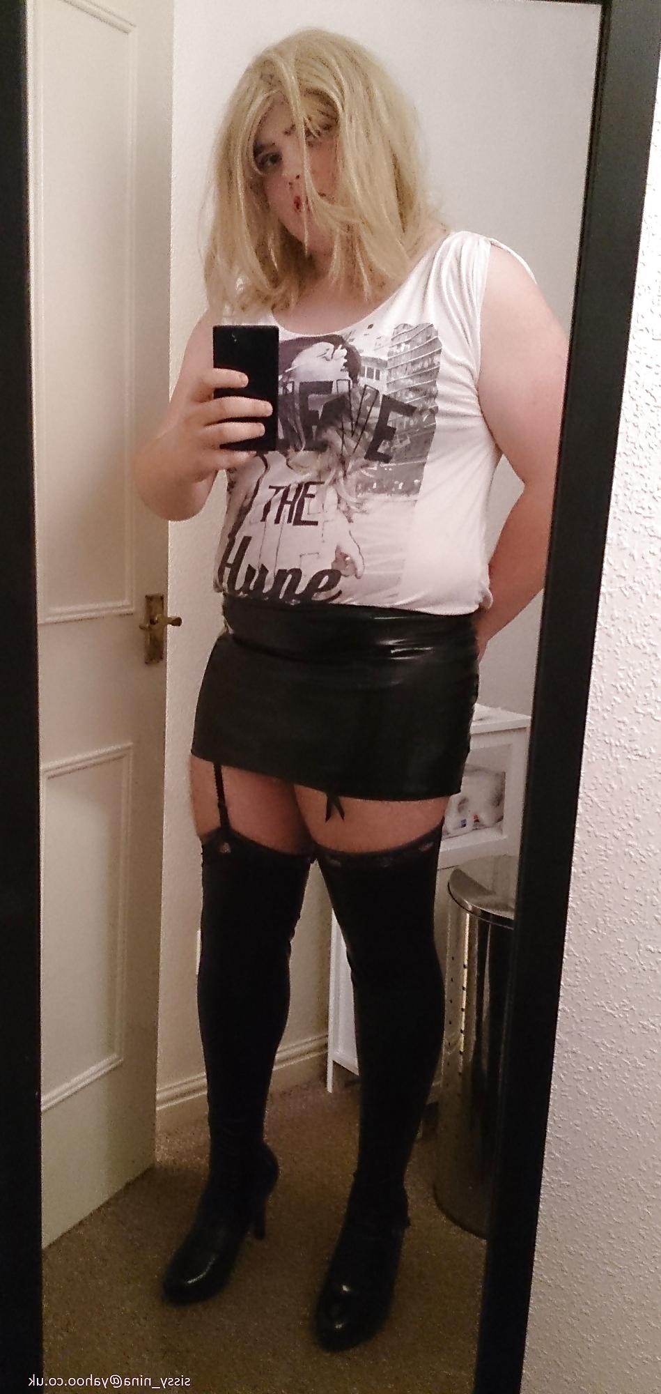 7P PVC skirt and stockings 