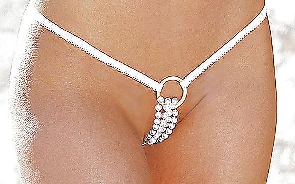 23P Pearl String Panties #1