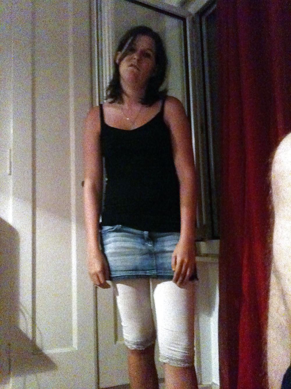 12P Ass of young slut - cul de salope