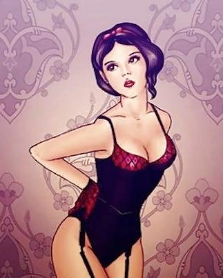 9P Evil Queen & Snow white