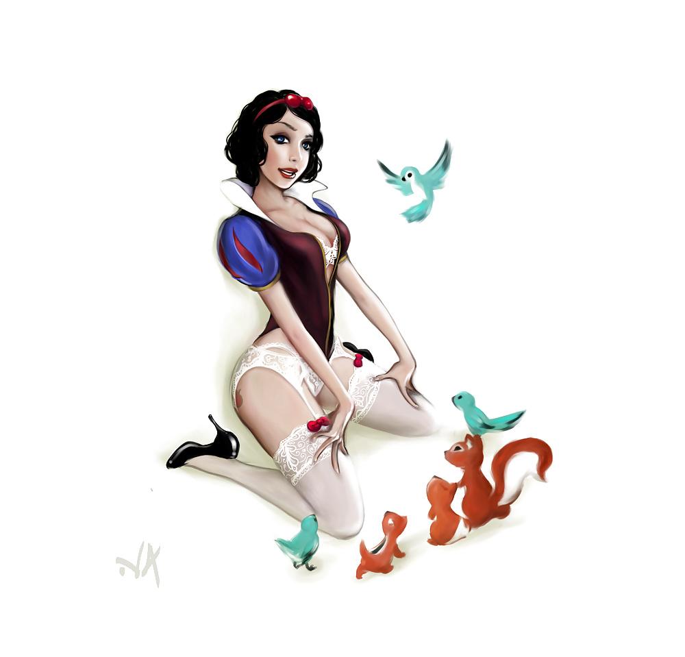 9P Evil Queen & Snow white