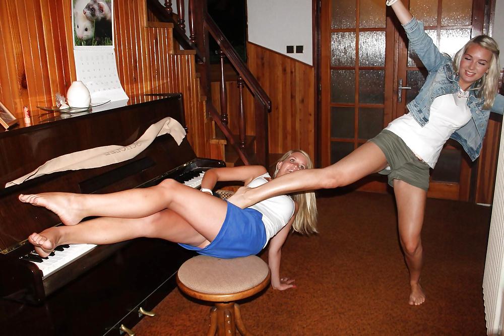 25P June 2014 Party Girls Feet and legs