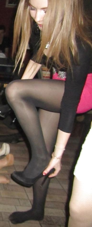 25P June 2014 Party Girls Feet and legs