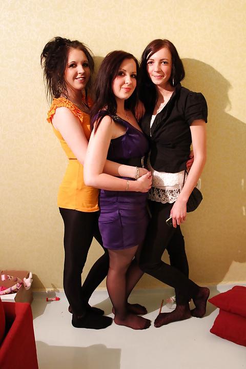 25P June 2014 Party Girls Feet and legs