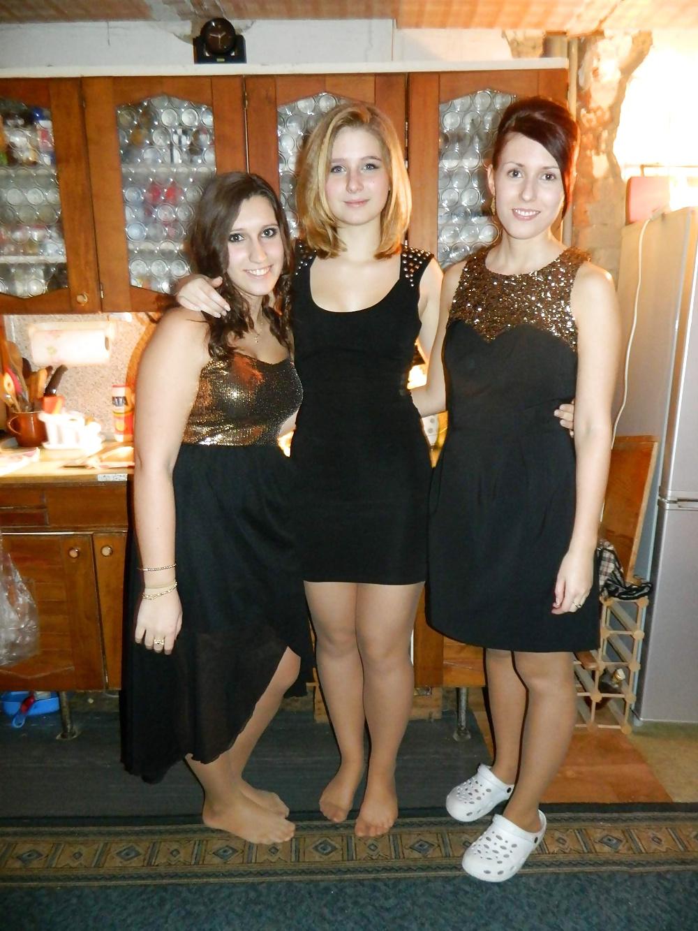 25P June 2014 Party Girls Feet and legs