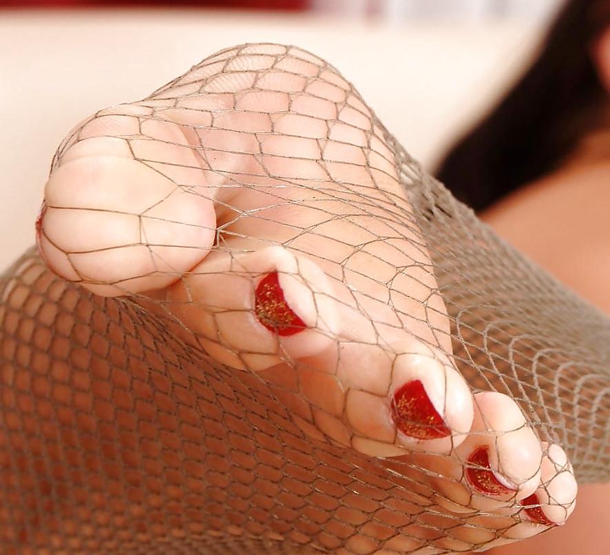 14P Women's beautiful stocking toes