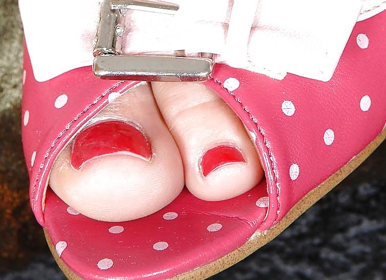 23P More exquisite womens' toes in sandals