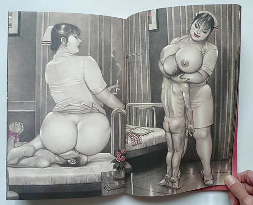 25P GANKI art   FaceSitting- by   -Harukawa, Namio-