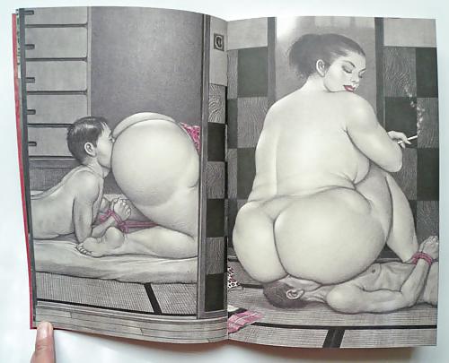 25P GANKI art   FaceSitting- by   -Harukawa, Namio-