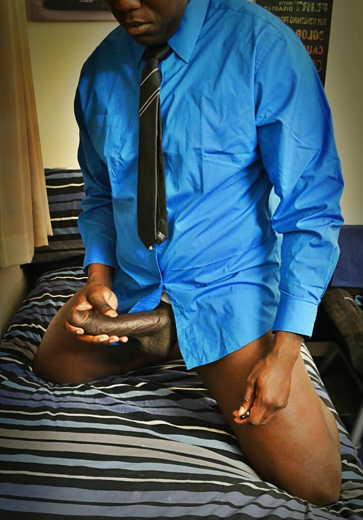 6P Big Black Cock BBC in blue