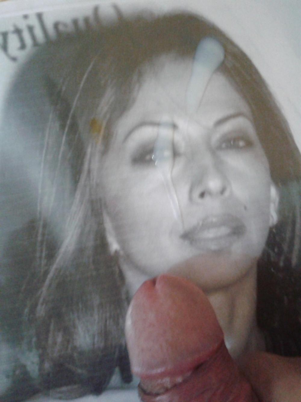 10P Afghan Beauty Queen Vida Samadzai Cocked and Creamed