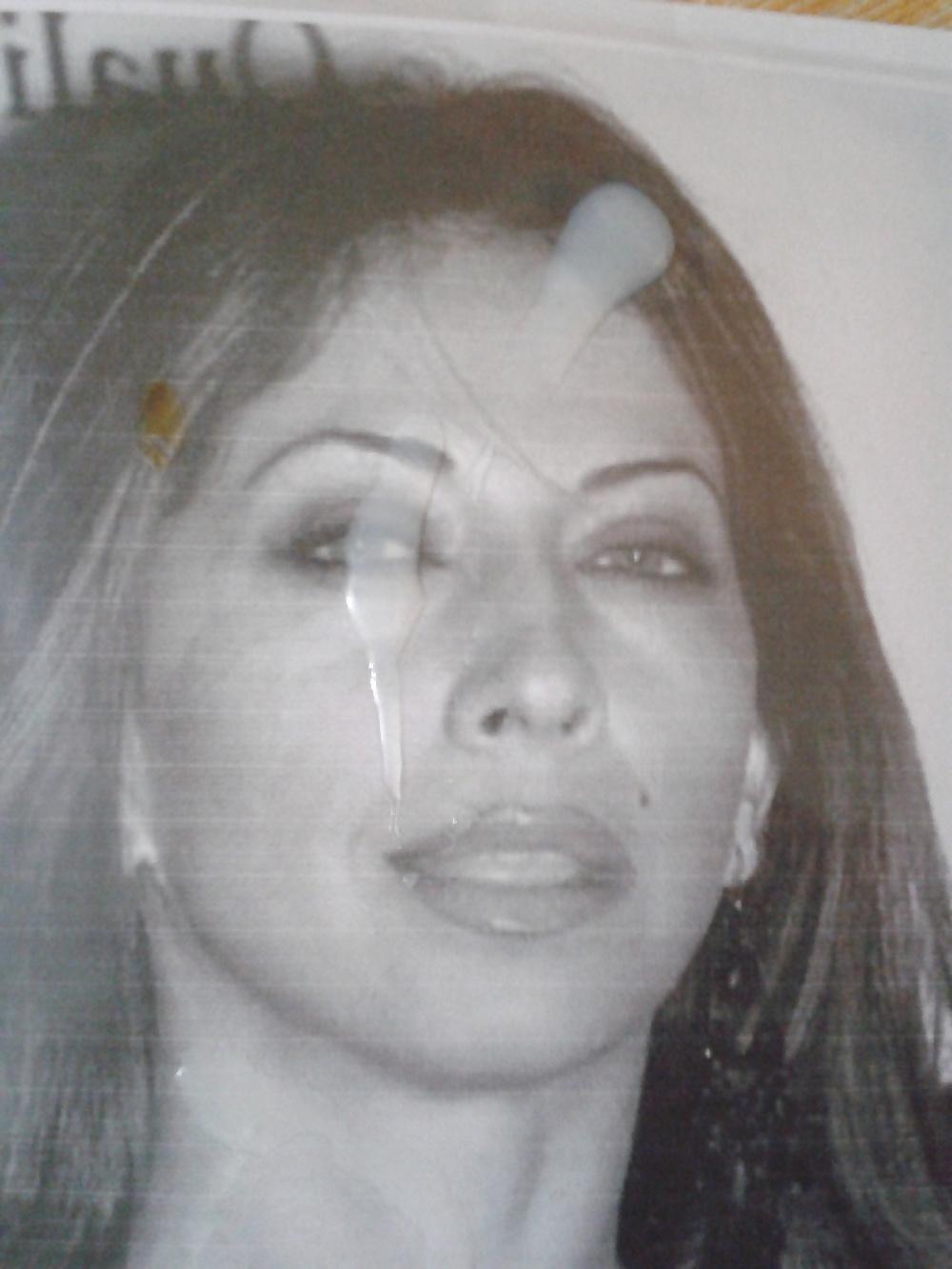 10P Afghan Beauty Queen Vida Samadzai Cocked and Creamed