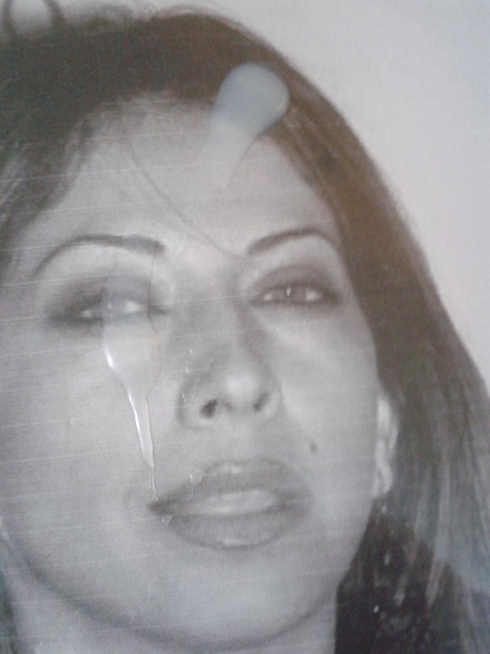 10P Afghan Beauty Queen Vida Samadzai Cocked and Creamed