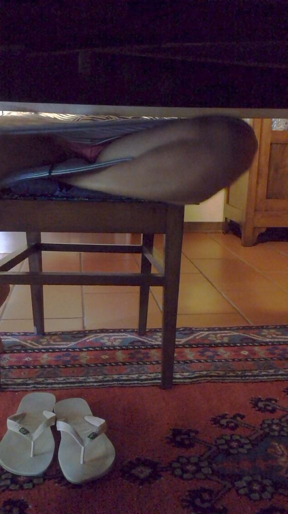 13P Wife feet and upskirt summer 2014