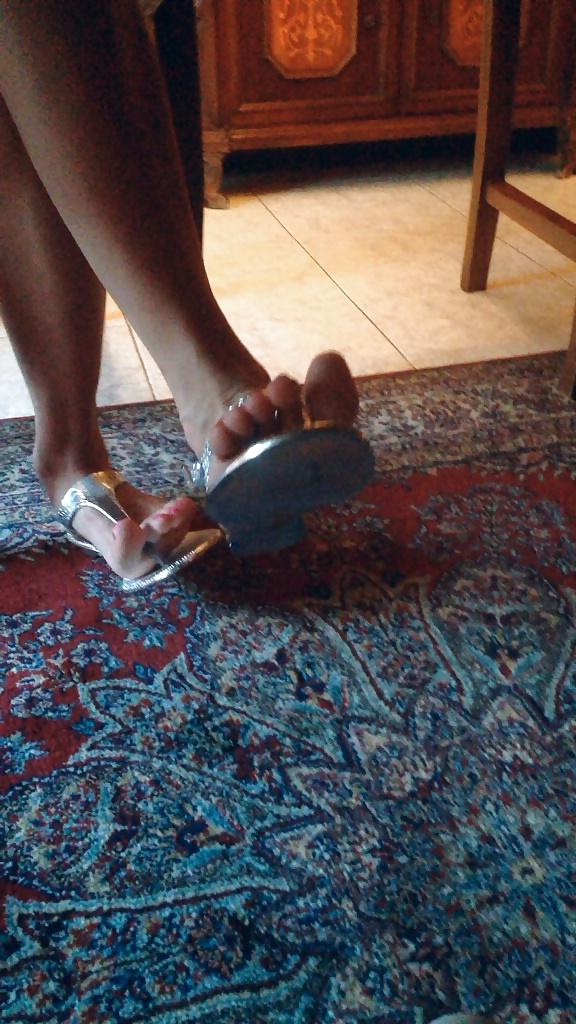13P Wife feet and upskirt summer 2014