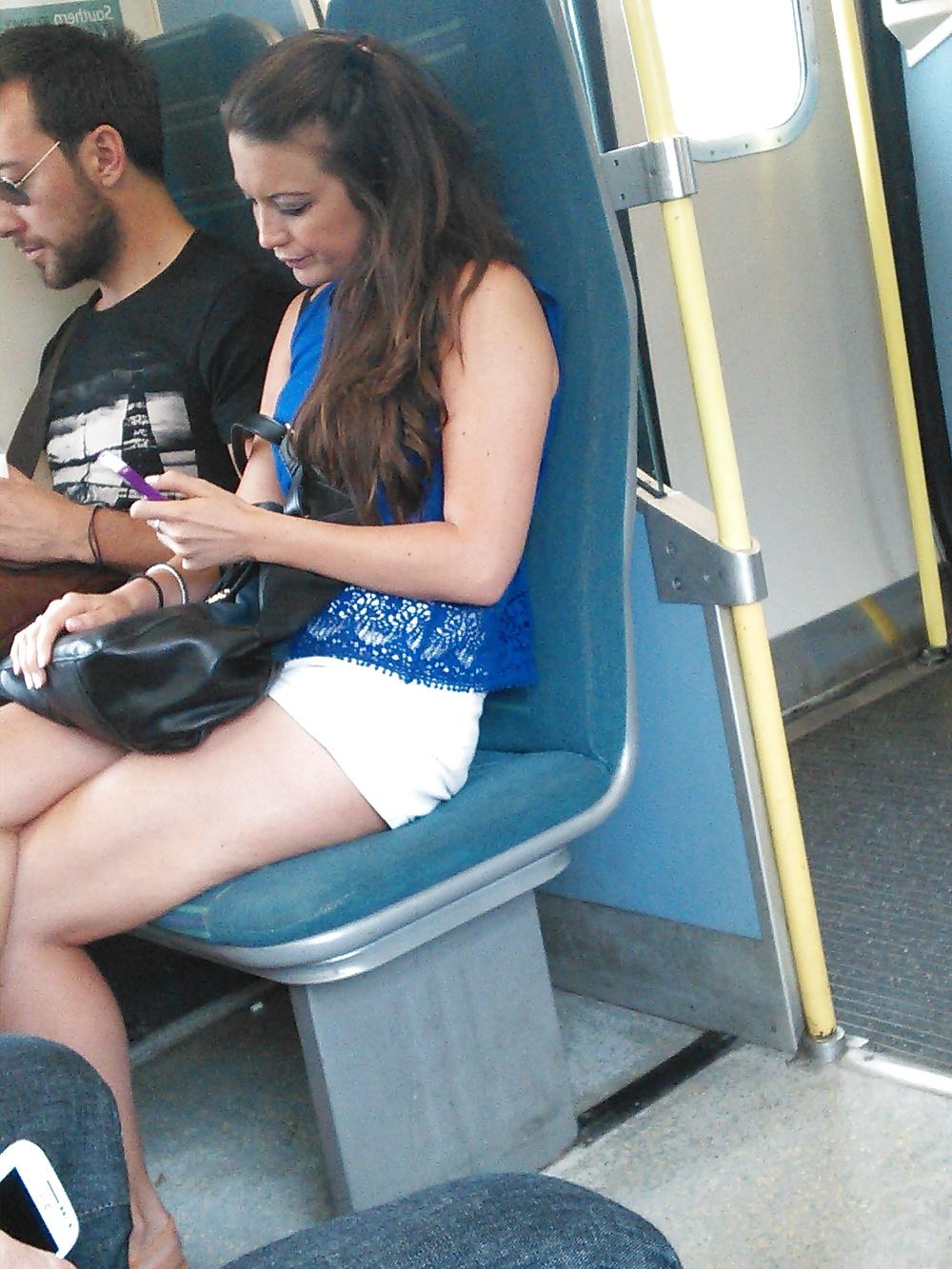9P Londonperv's Candids 2014 - June vol 3 (Train Perving)