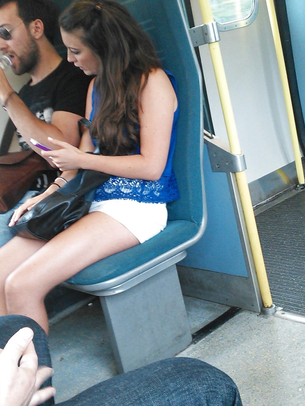 9P Londonperv's Candids 2014 - June vol 3 (Train Perving)