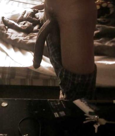 4P Cum suck my big black cock