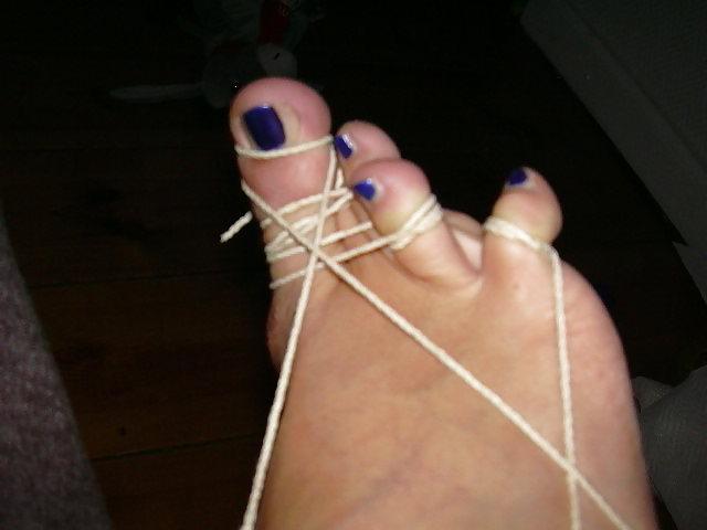 25P Feet for cum