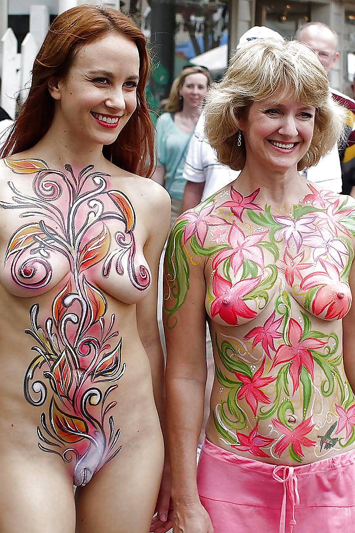 24P Artful Art Of Body Art- Painting #1