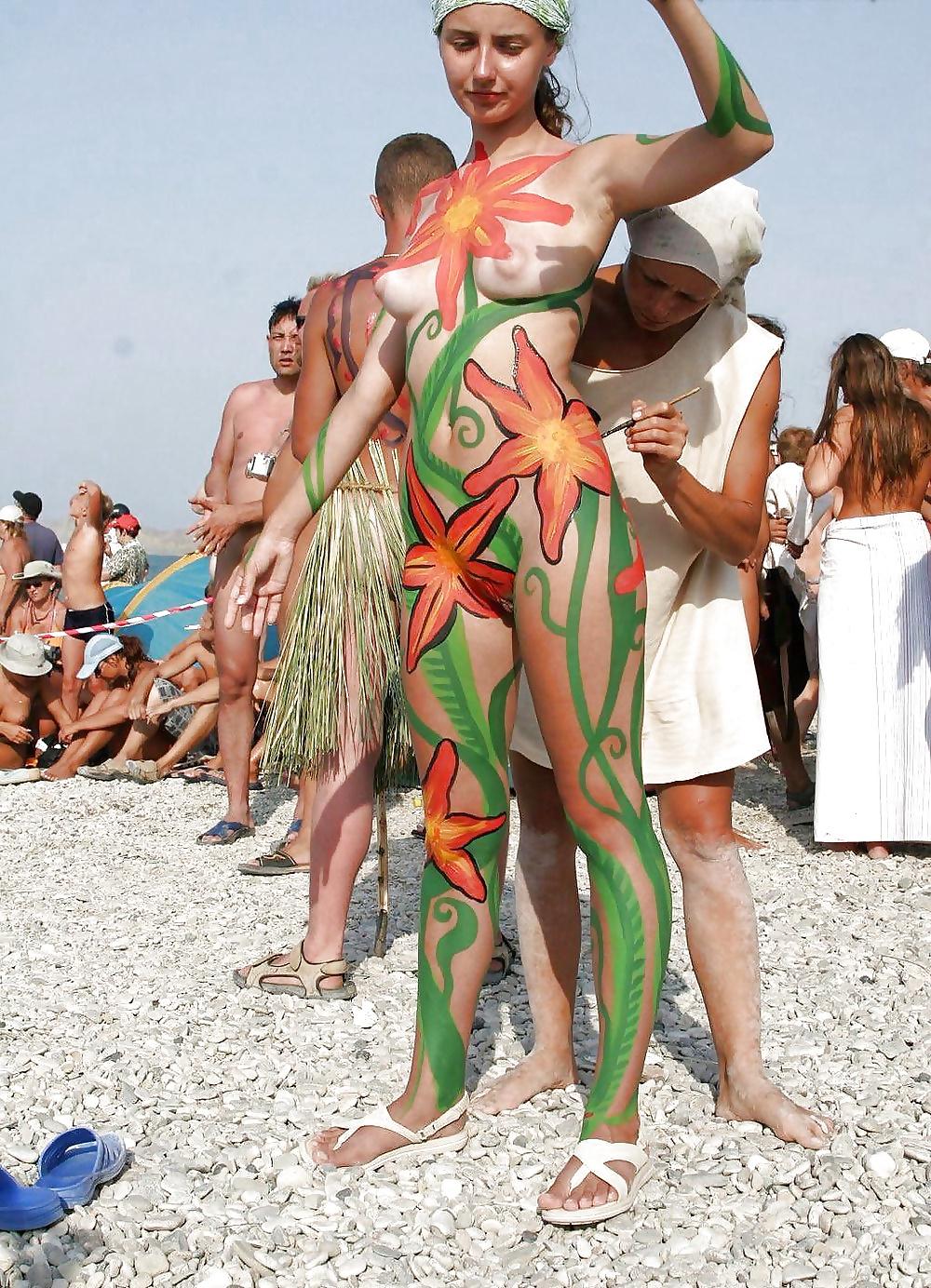 24P Artful Art Of Body Art- Painting #1