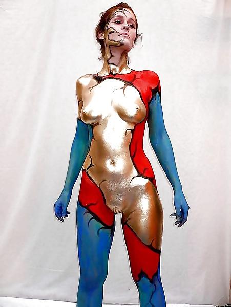 25P Artful Art Of Body Art- Painting #4