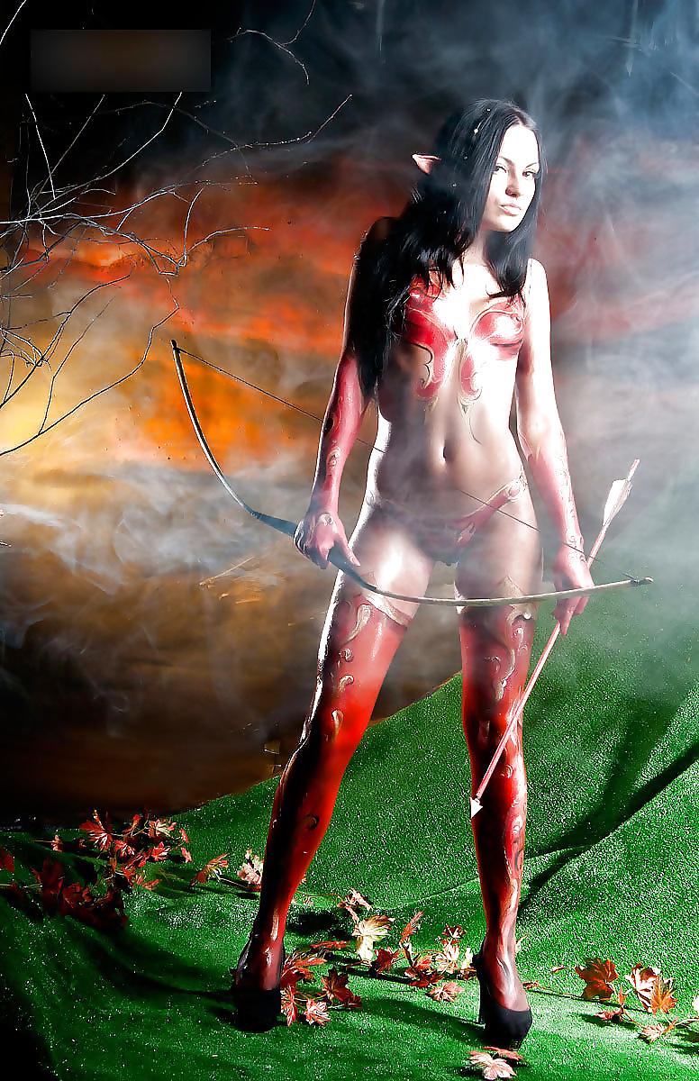 24P Artful Art Of Body Art- Painting #7