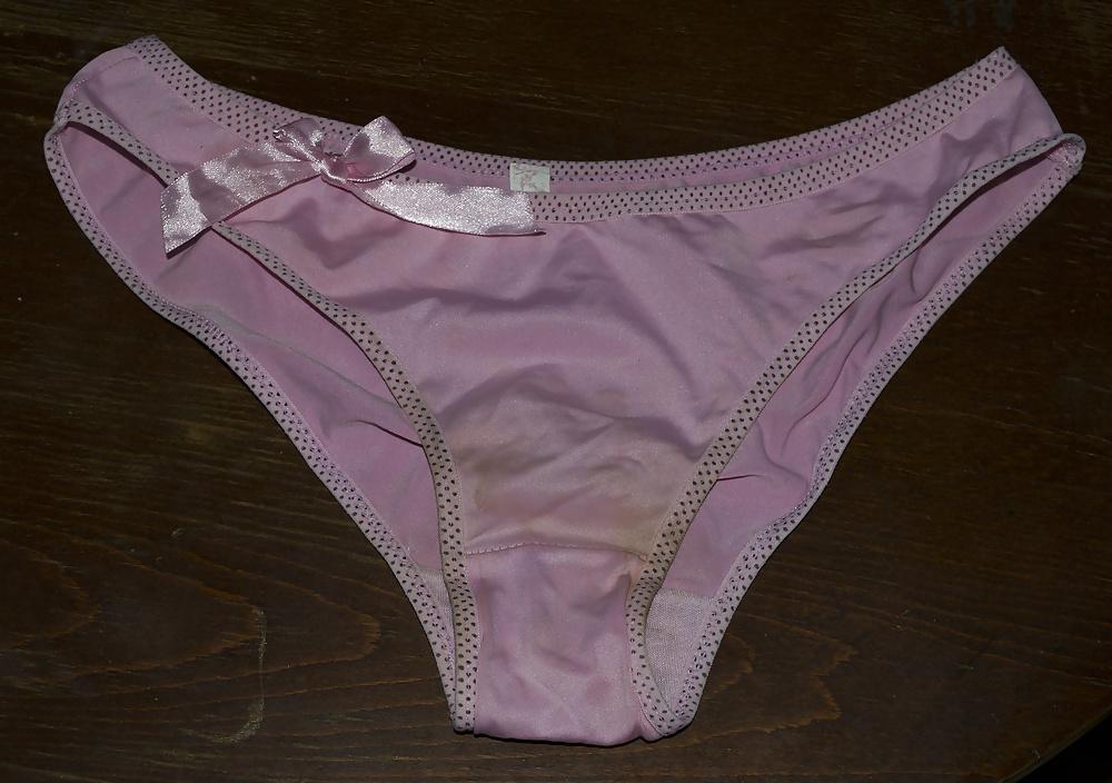 16P Dirty female panties and my dick