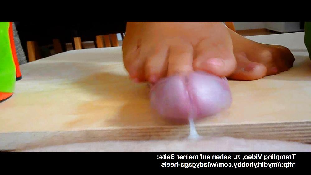 7P Trampling mit Nylons und High Heels