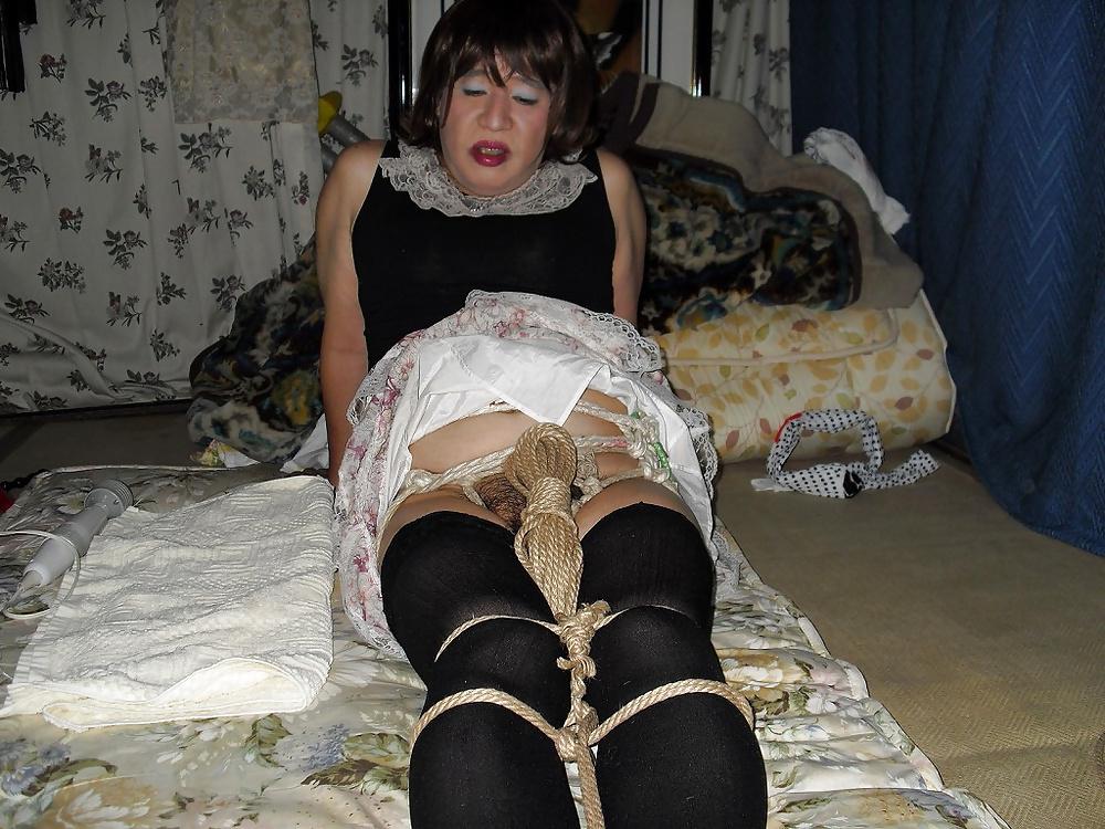 23P Rope play of Fujiko three