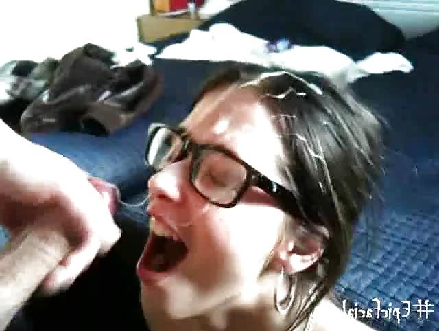 25P Nerdy Girls with Glasses Facials